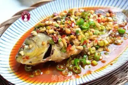 Make Dry-burned mackerel step 7
