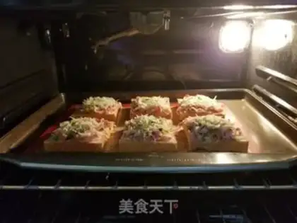 Make Ham cheese toast step 5