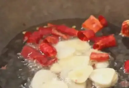 Make Sour chili kale step 3