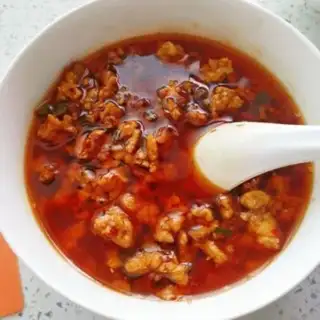 Make Meat and rice powder step 13