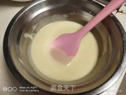 Make Red Scroll of Cake step 5