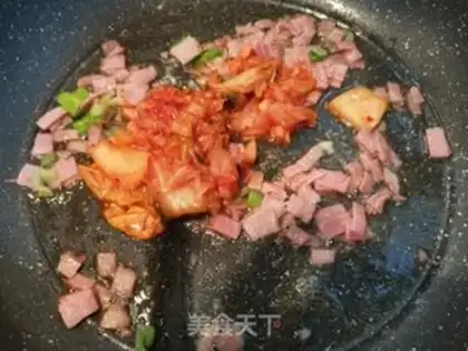 Make Korean cabbage and rice step 3