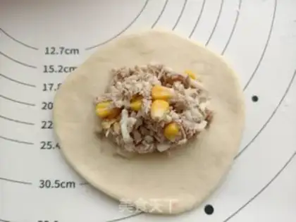 Make Tuna cheese bread step 8