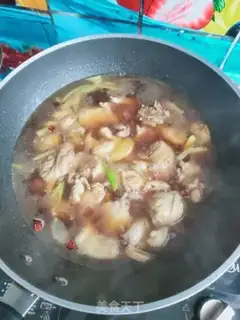 Make Three chicken mushrooms step 8
