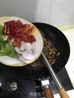 Make Twin pepper scallops step 6