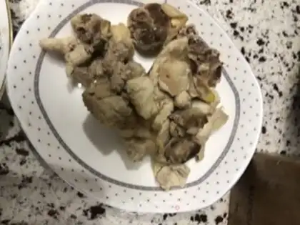 Make Double cold chicken step 1