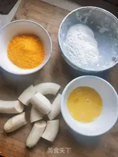 Make Air-cracked casserole banana step 2