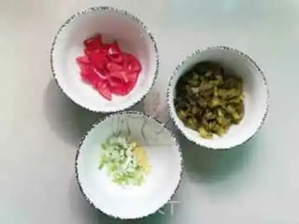 Make Sour pickles and eggs step 1