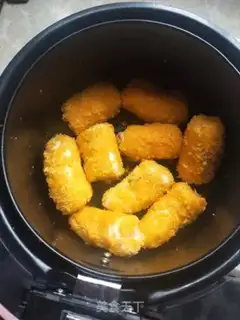 Make Air-cracked casserole banana step 4