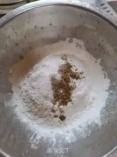 Make Breakfast eggcake step 1