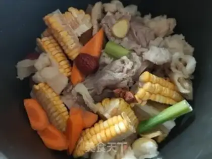 Make Pyramid corn ribs soup step 10