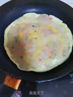 Make Breakfast eggcake step 8