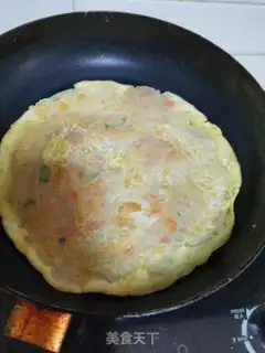 Make Breakfast eggcake step 9