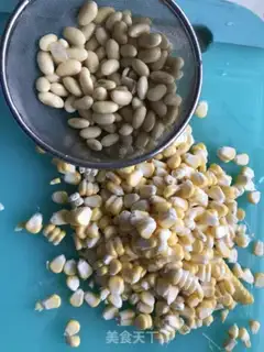 Make Corn soy step 0