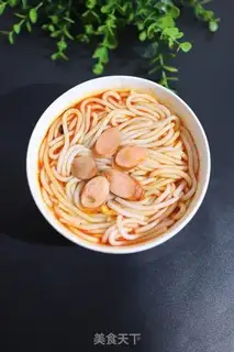 Make Hot dog rice powder step 4