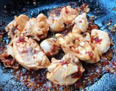 Make Chicken-legged potato carrots step 5