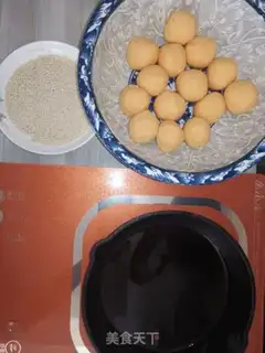 Make Sesame potatoes step 8
