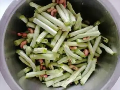 Make Fried beans step 0