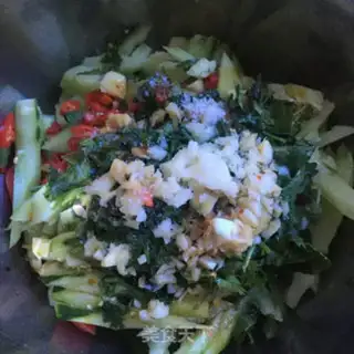 Make Little pepper cucumber step 5