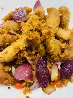 Make Onion fries step 9
