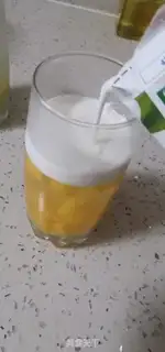Make Peach and milk step 5