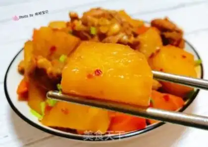 Make Chicken-legged potato carrots step 14