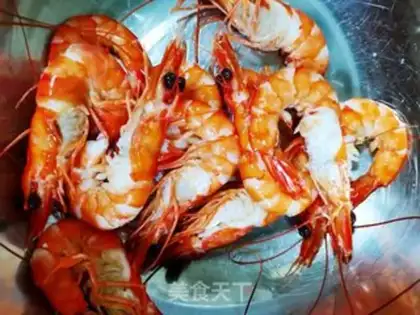 Make Thai spicy shrimp step 1