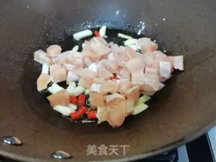 Make Spicy chicken shrimp step 7