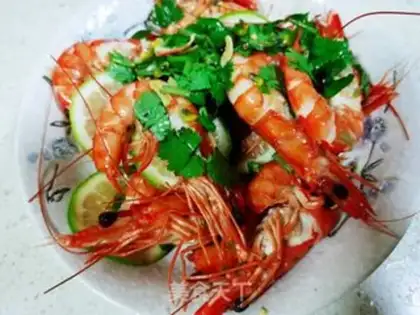 Make Thai spicy shrimp step 4