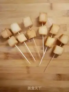 Make Cracked fish tofu step 1