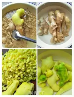 Make Ginger date cream step 2