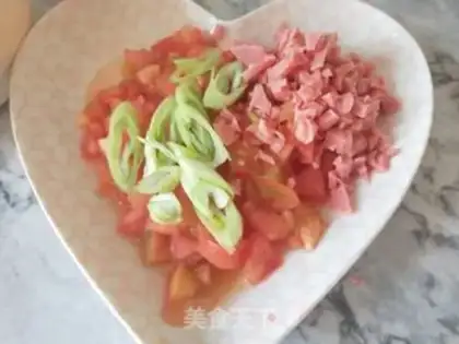 Make Egg tomatoes step 2