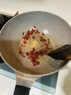 Make Spicy silk step 7