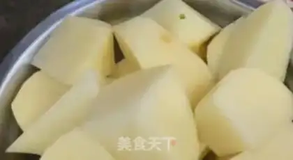 Make Potato chicken step 0