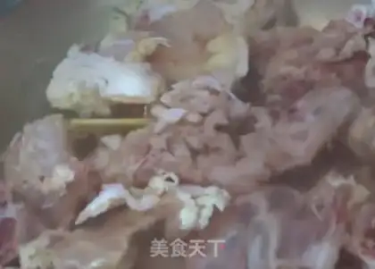 Make Potato chicken step 1