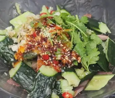 Make cucumber with pork step 2