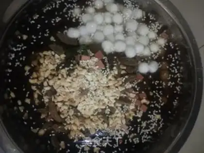 Make Rose ice powder step 4
