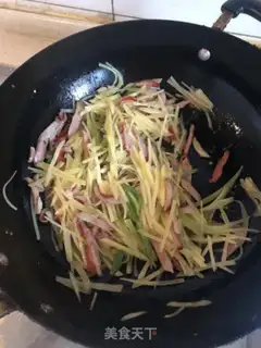 Make Red sausage potato step 5