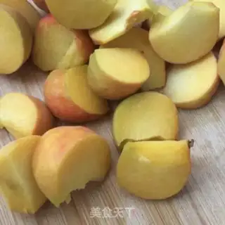 Make Peach cans step 2