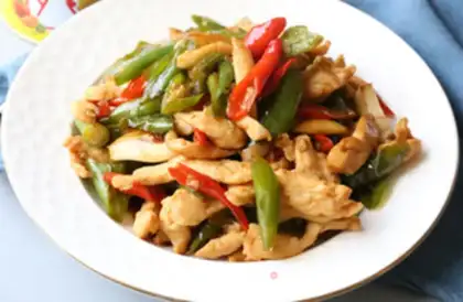 Make Vegetable chicken chest step 3