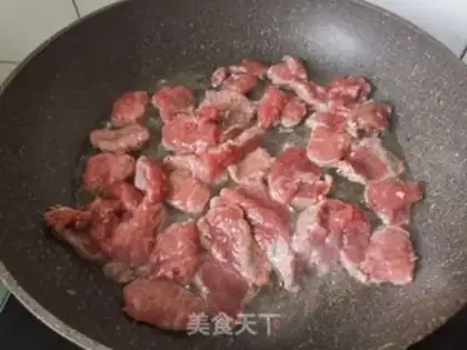 Make Black pepper beef step 3