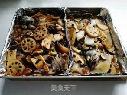 Make The roasted fish step 8