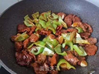 Make Black pepper beef step 5