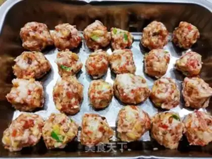 Make Tomato mushroom meatballs. Soup step 5