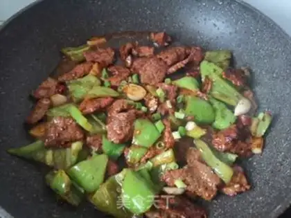 Make Black pepper beef step 6
