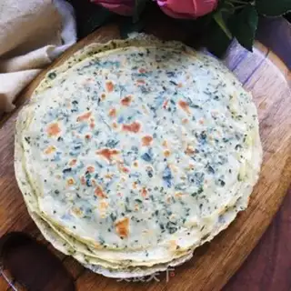 Make Pretzel pancakes step 10
