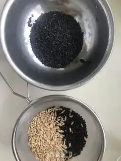 Make Black sesame paste step 0