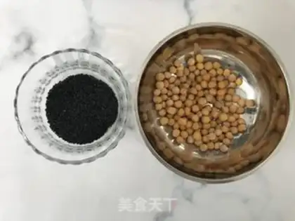 Make Black Sesame Soy Soy Soy Puff step 0