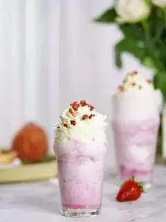 Make Peachberry ice cream step 4