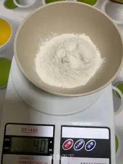 Make Potato + red bean pie step 3